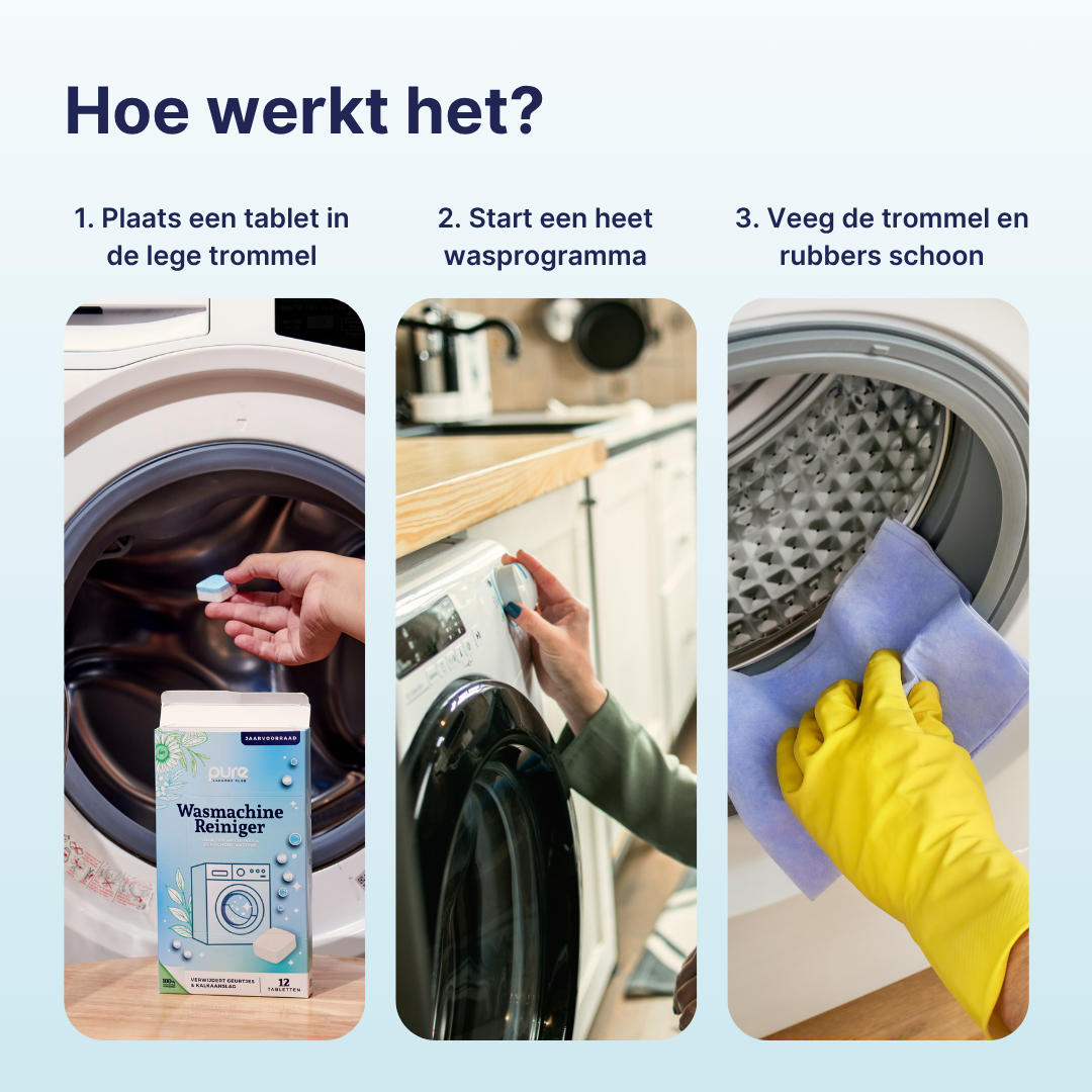 Wasmachine Reiniger