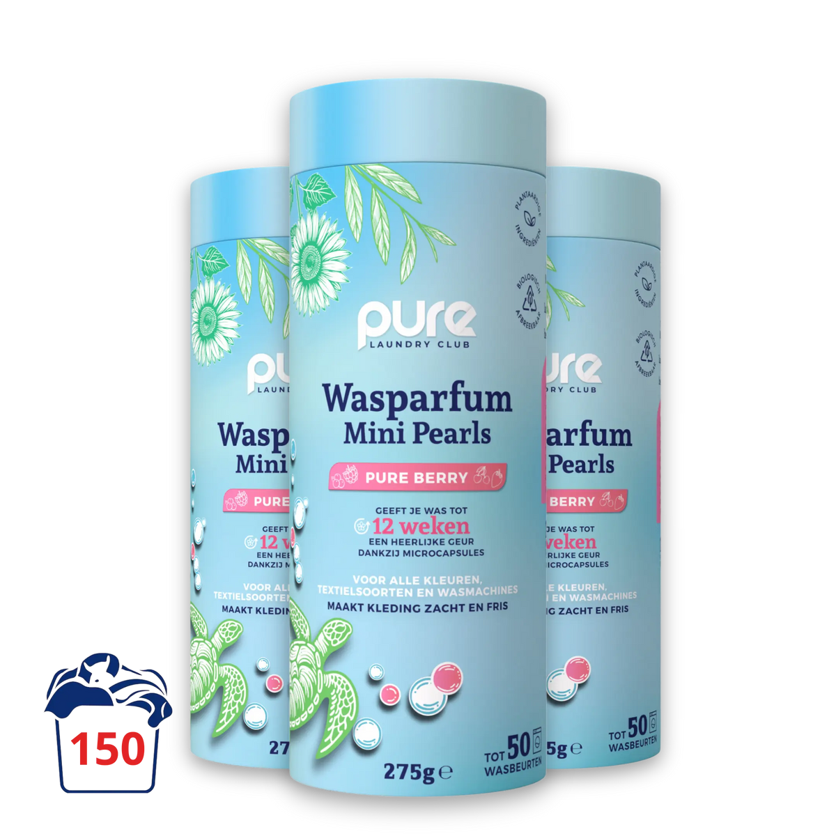 Wasparfum Mini Pearls Pure berry 3 tubes