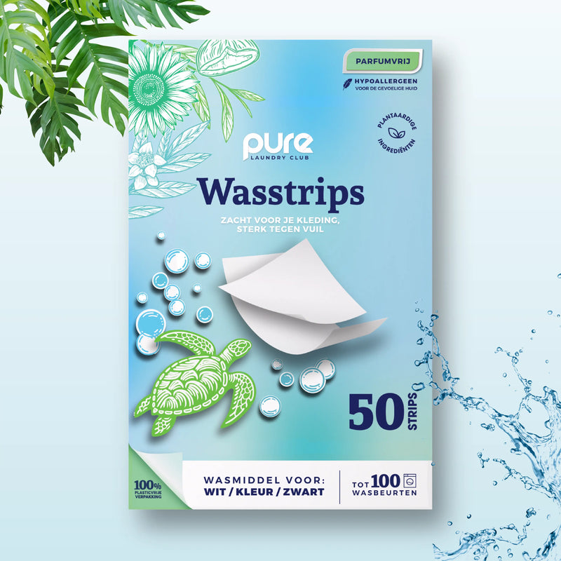 Wasstrips Parfumvrij | Pure Laundry Club